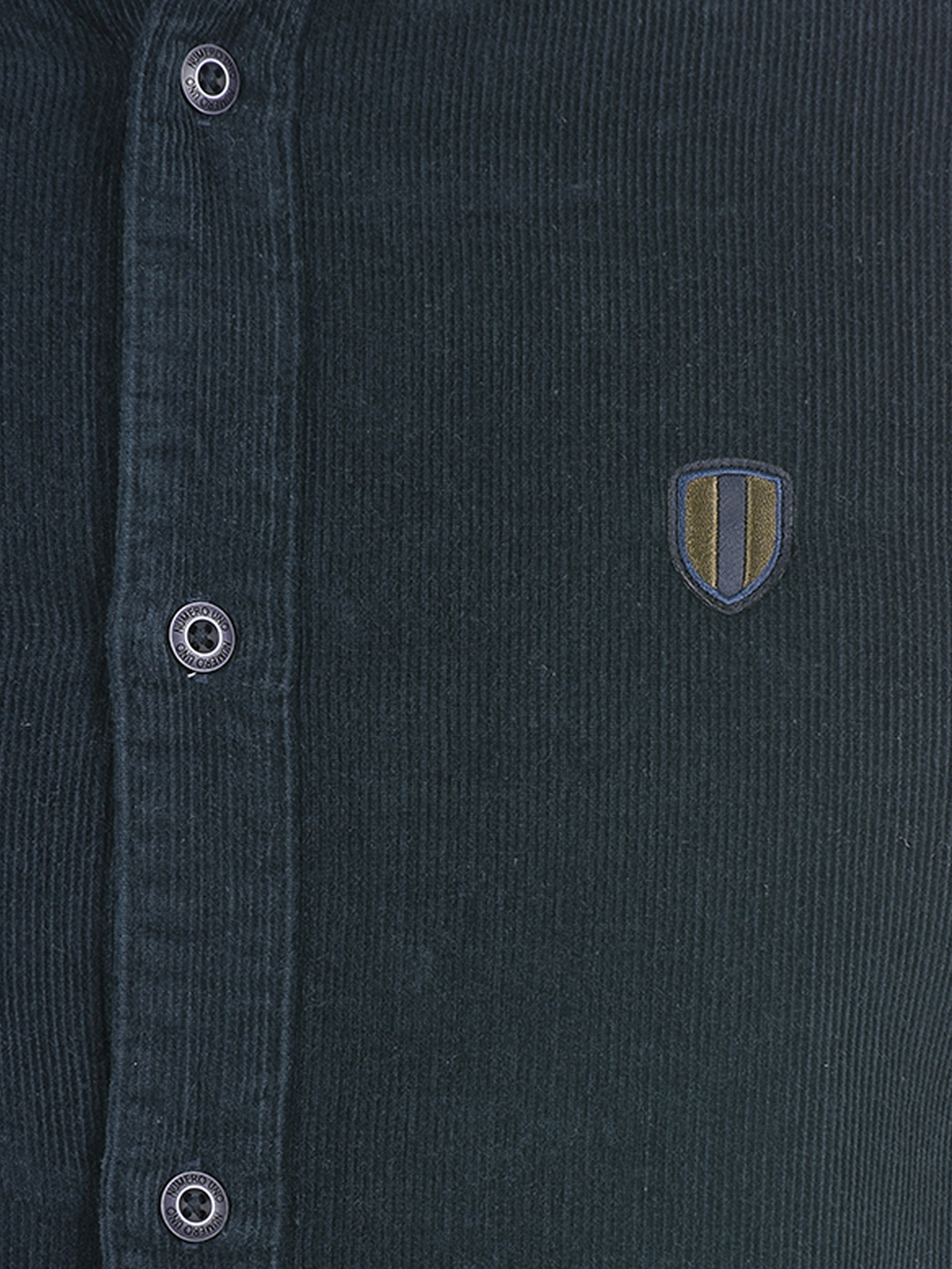 Numero Uno Men Solid Dark Blue Shirt